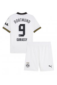 Borussia Dortmund Serhou Guirassy #9 Babytruitje 3e tenue Kind 2024-25 Korte Mouw (+ Korte broeken)